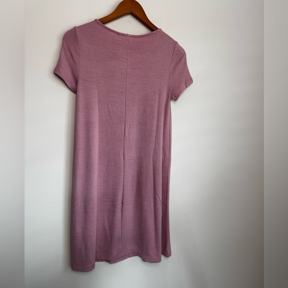 Gap Pink Jersey Shirt Dress (Size XS) - Picture 4 of 9